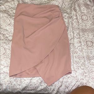 Blush skirt